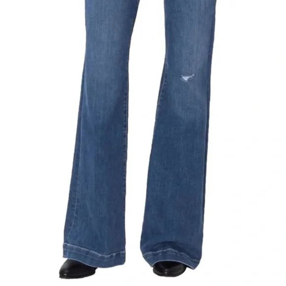 NWT 7FAM THE DOJO FLARE ORIGINAL TROUSER Size 29 - Picture 4 of 11